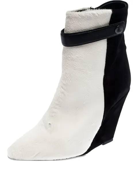 Isabel Marant Vintage wedge boots White 252492