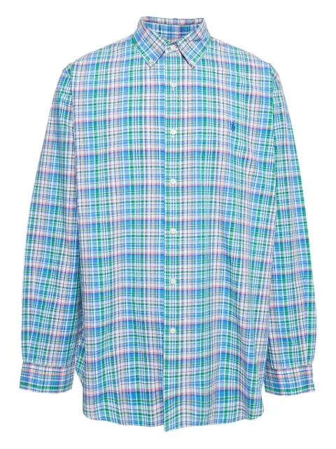 Polo Ralph Lauren Vintage checked cotton shirt Blue 1142178