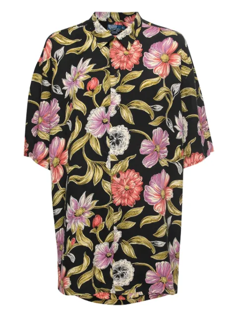 Polo Ralph Lauren Vintage 2024 floral-print shirt Black 773426