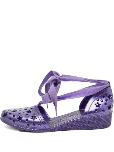 Marc Jacobs Vintage pre-owned 30mm star embellishment heeled espadrilles Purple 773441