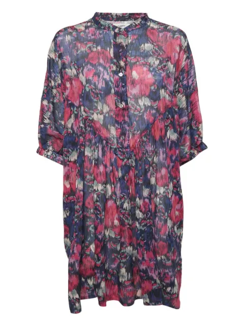 Isabel Marant Vintage floral-print cotton dress Pink 1159487