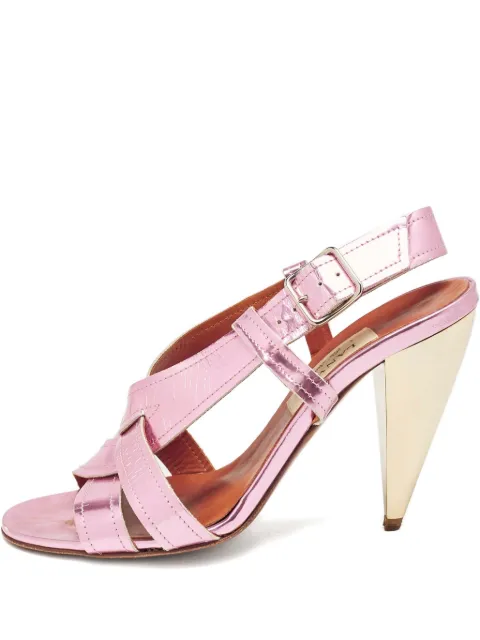 Lanvin Pre-Owned 2024 Leather Sandals Pink 1154930