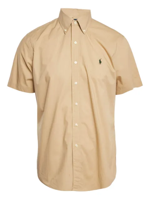 Polo Ralph Lauren Vintage 2024 Polo Pony-embroidered shirt Neutrals 1150067
