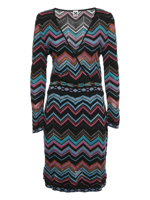Missoni Pre-Owned Zigzag-pattern dress Black 1141364