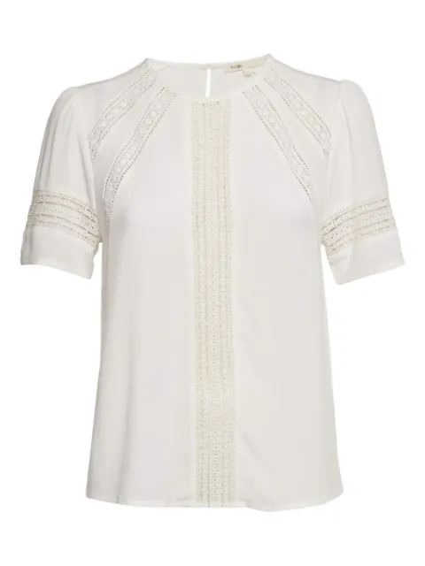 Maje lace-insert blouse White 1144568
