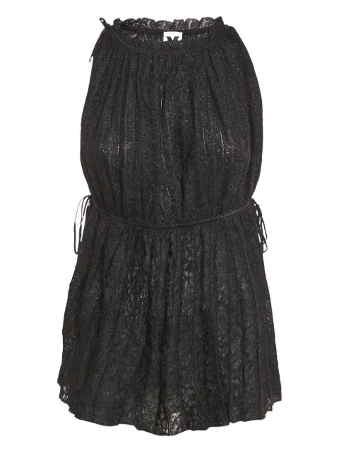 Missoni Pre-Owned 2023 gathered lurex top Black 1135900
