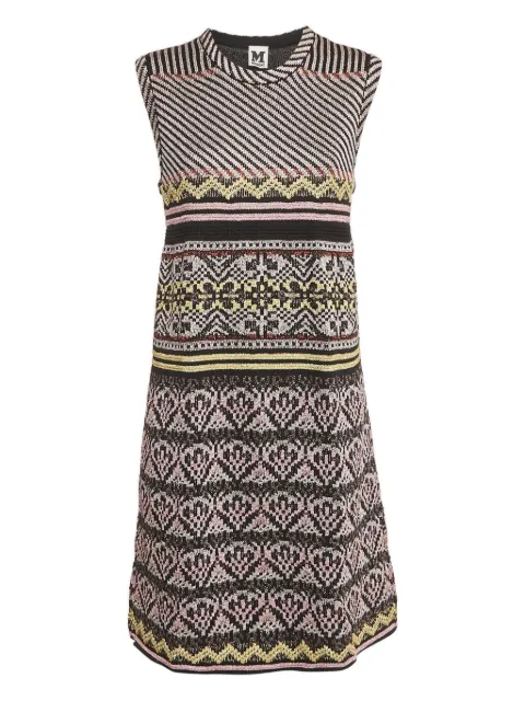 Missoni Pre-Owned 2024 patterned-jacquard dress Black 1135986