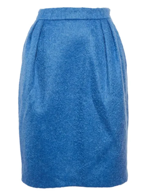 Max Mara Turchia pleat skirt Blue 1112431