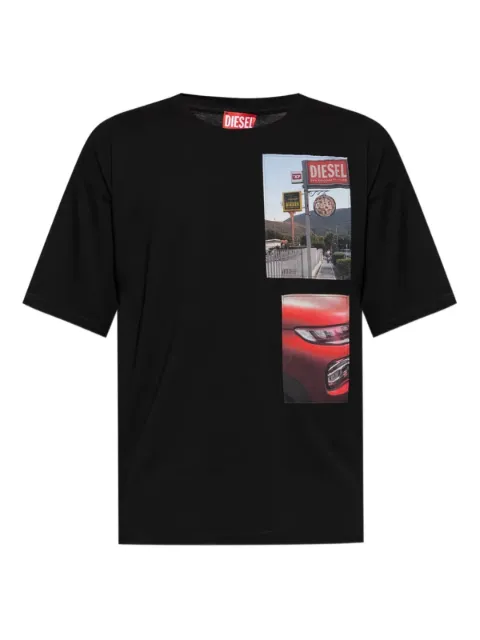 Diesel T-Boxt-T3 photograph-print T-shirt Black A194670PLAT