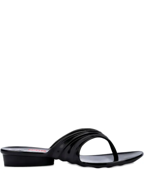 Melissa x Diesel thong flip-flops Black 36151BP733BLACK