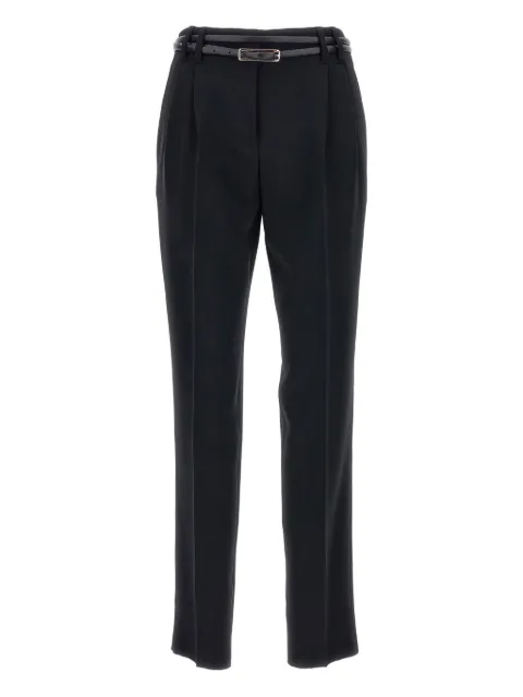 Max Mara Gisella belted trousers Black 2526136031600