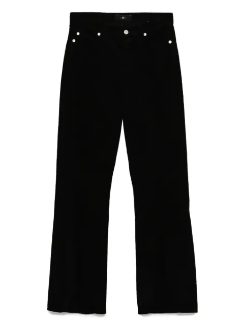 7 For All Mankind embellished straight trousers Black 7UX60V64