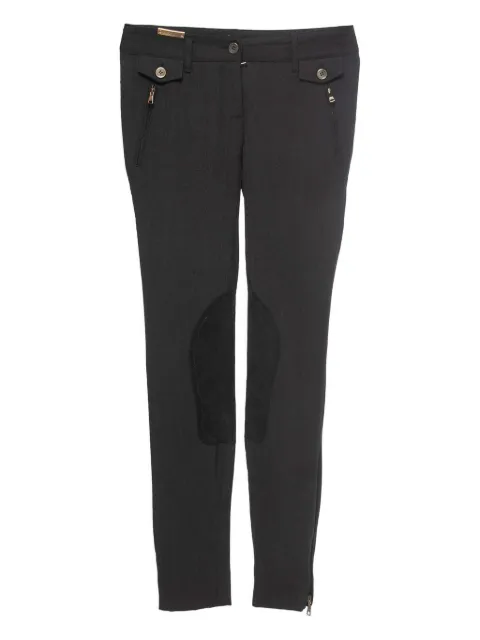 Dolce & Gabbana Pre-Owned 2024 wool-blend trousers Black 848199
