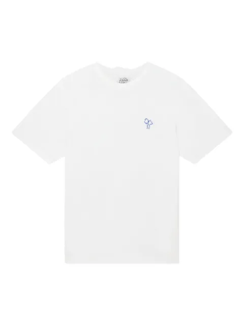 Donde Esteban print cotton T-shirt White D41TEE231