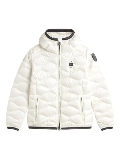 Blauer quilted hooded jacket White 25WBLDC03095006047