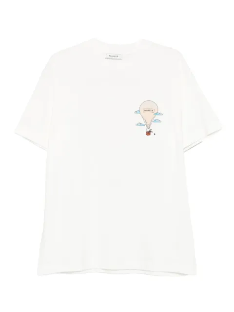 FLÂNEUR Aéronautique T-shirt White FTSH084