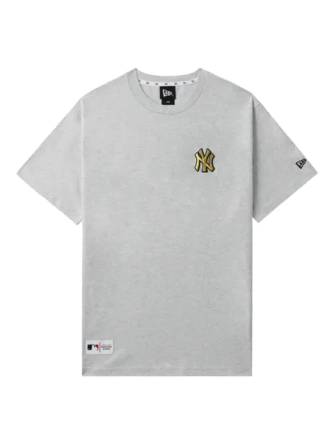 NEW ERA CAP embroidered-logo T-shirt Grey NERTEM00274X
