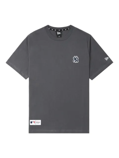 NEW ERA CAP logo-embroidered cotton T-shirt Grey NERTEM00242X