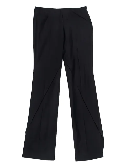 Alexander McQueen Pre-Owned angled seam trousers Black 245239