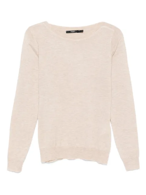 Seventy ribbed long-sleeves top Gold MT3529990318