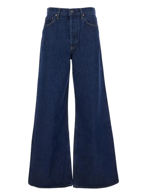 AGOLDE wide-leg cotton-blend jeans Blue A1981535