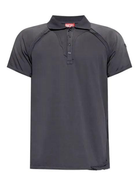 Diesel distressed embroidered T-shirt Grey A195490HGBW