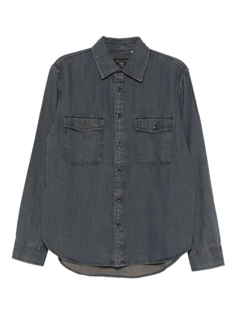 rag & bone button-up denim shirt Blue RX0825FSUGI