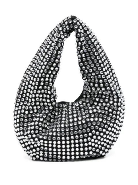 Giuseppe Di Morabito crystal-embellished shoulder bag Black 05FWBG020FC05329