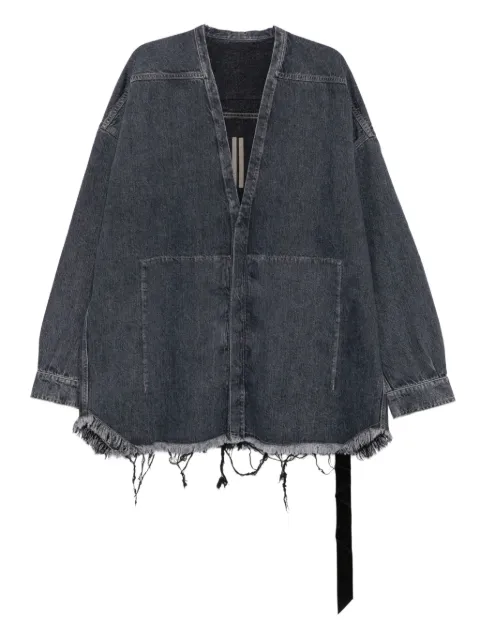 Rick Owens DRKSHDW cotton denim jacket Grey DU02E7756DGY58DGY