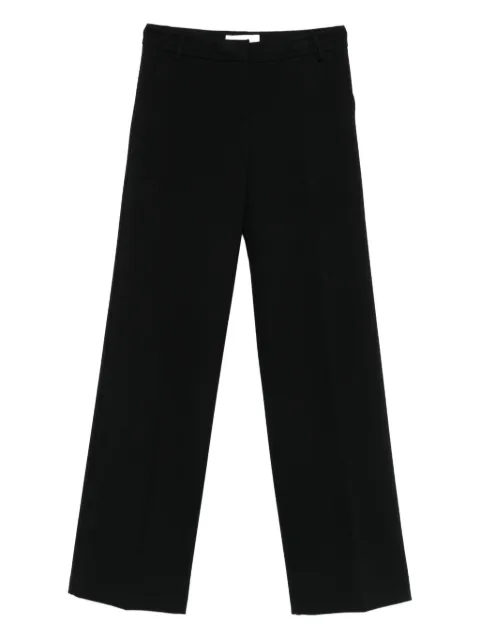 ERMANNO FIRENZE tailored trousers Black D47EP051E40