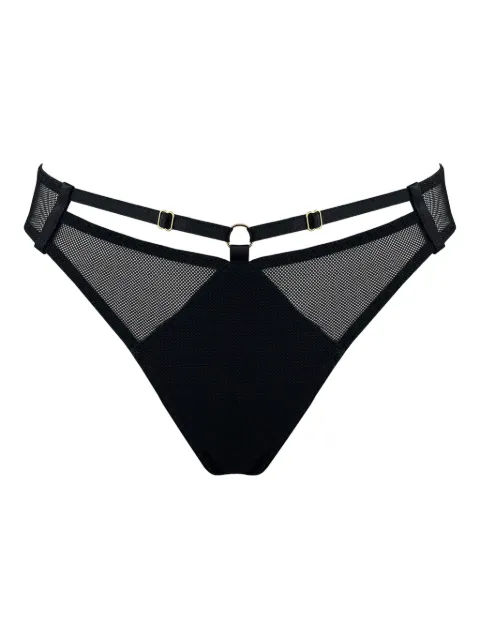 Bordelle Nara mesh-panelled briefs Black NARABLACKBRIEF