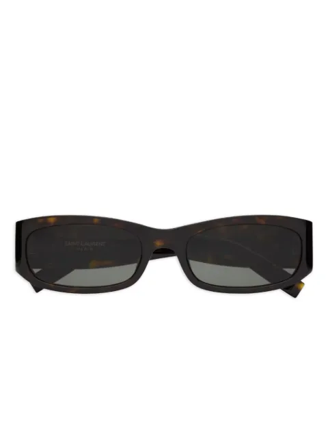 Saint Laurent Eyewear SL M152 tortoiseshell rectangle sunglasses Brown SLM152002