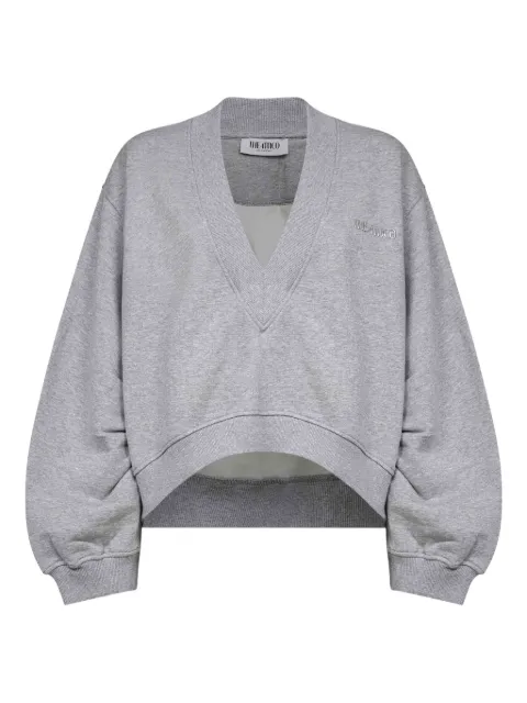 The Attico V-neck sweatshirt Grey 251WCF00010JJF003AA