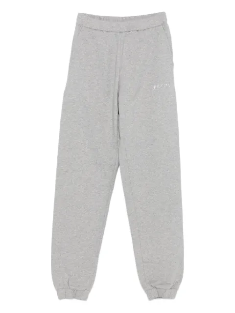 The Attico embroidered-logo track pants Grey 251WCP00034JJF003AA