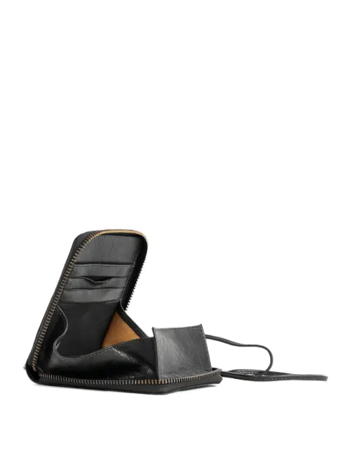bea mombaers zip-fastening leather wallet Black ZIPWALLETBLACK