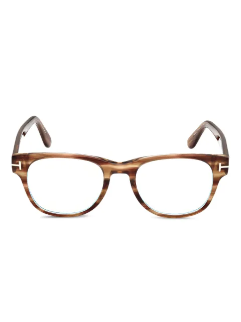 TOM FORD Eyewear square-frame glasses Brown FT5898B050