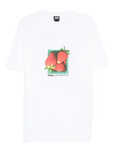 Stüssy Berries graphic-print T-shirt White 19051081201