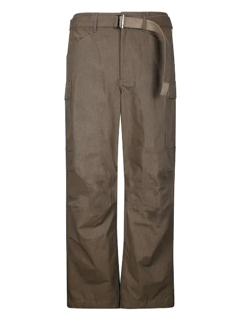 sacai ripstop cargo pants Brown 2503774M