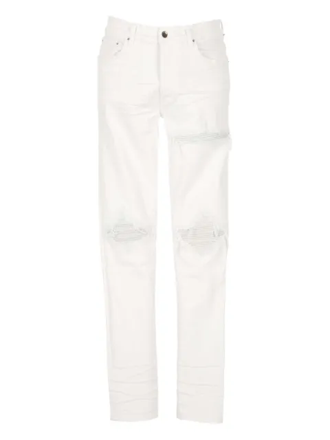 AMIRI distressed jeans White AMDNSY1091