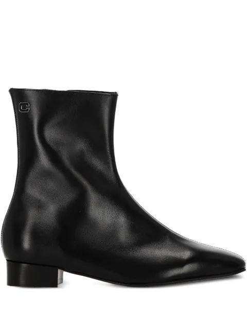 Carel Paris leather zip boots Black AIGLON2401
