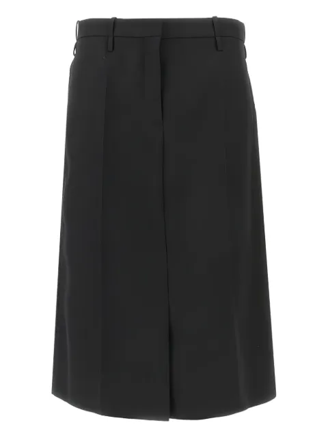 Jil Sander pleated midi skirt Black J02MA0332J40002001