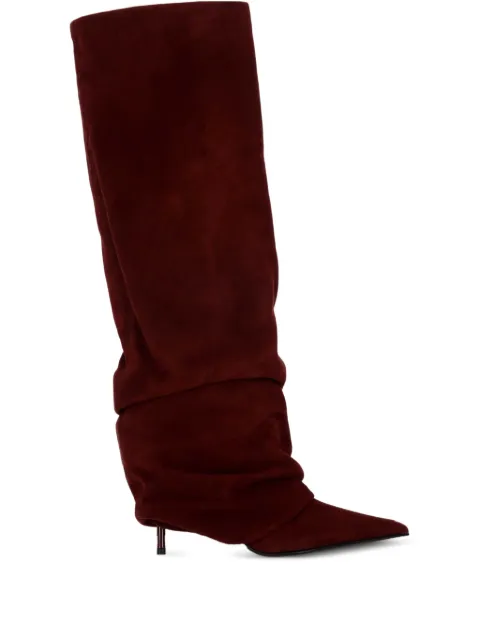 Le Silla Esther slouchy leather boots Red 4296C080BXPPPOW160