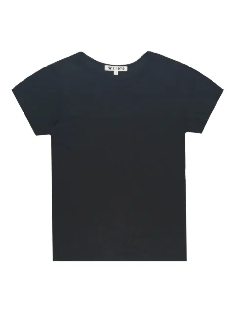 ETERNE crewneck short-sleeve t-shirt Black CB36403