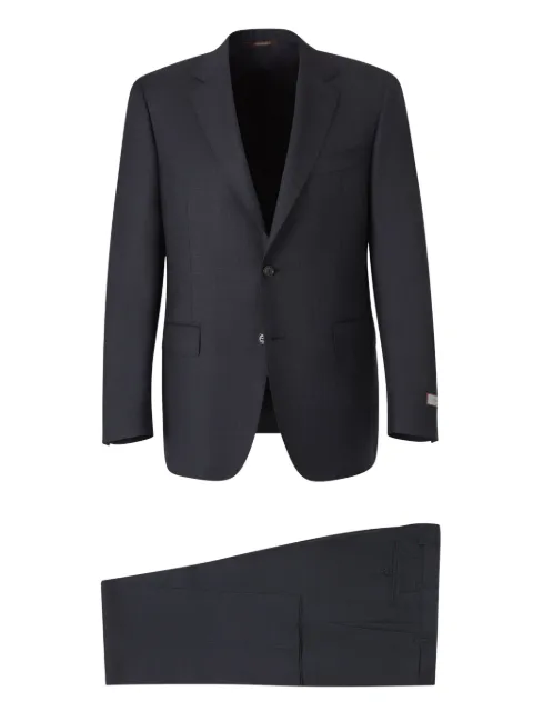 Canali check-pattern suit Grey L1228019RBF00069