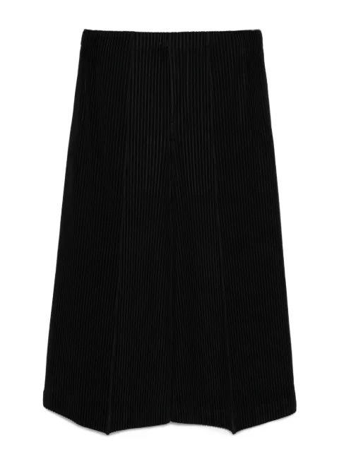 Homme Plissé Issey Miyake pleated trousers Black HP56JF128