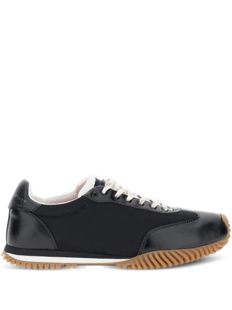 Stella McCartney S-wave Sport logo-detail rubber-sole sneakers Black 810564E002461000