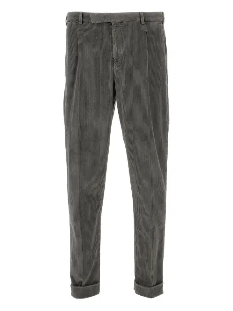 PT Torino ribbed velvet chinos Grey CORTZAZ40FWDTU93N241