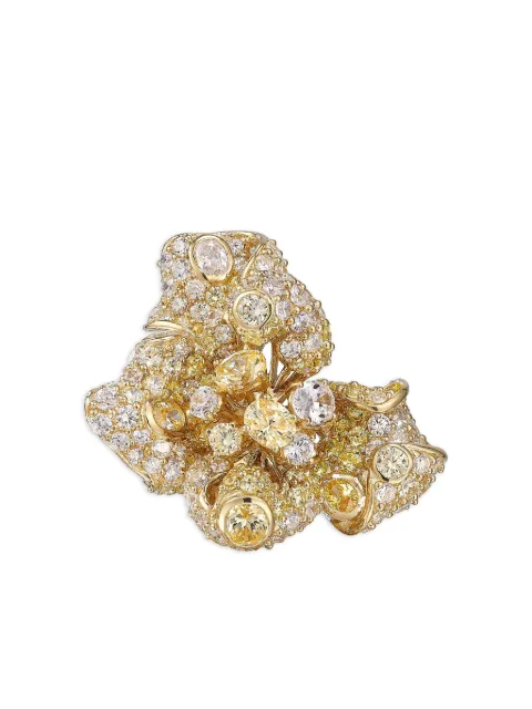 Anabela Chan 18K yellow gold vermeil Mini Bloomingdale ring Gold AC23FD02RSYGWD