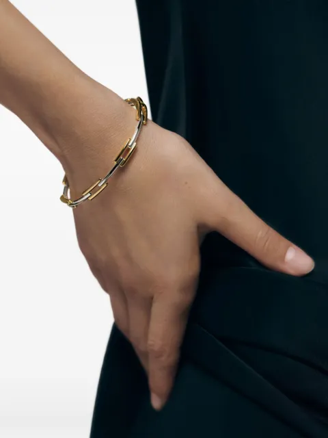 Monica Vinader GP Signature mixed-metals bracelet Gold GPBLSSLKMET