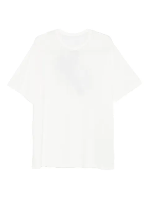 Yohji Yamamoto short-sleeve crew-neck T-shirt White FPT68089